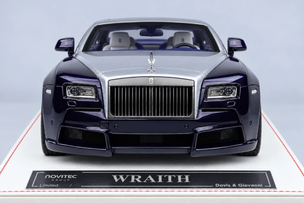Rolls-Royce Wraith Overdose 深紫色·灰色轮毂 1:18，封面